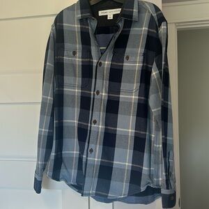 Men’s flannel button up old navy